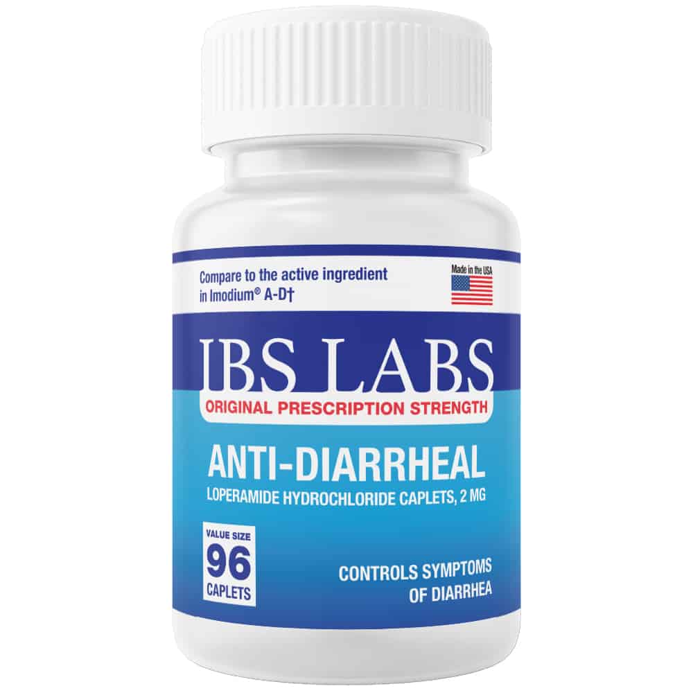 Anti-Diarrheal 2MG 96 Caplets By IBS LABS -Exp-02-2026
