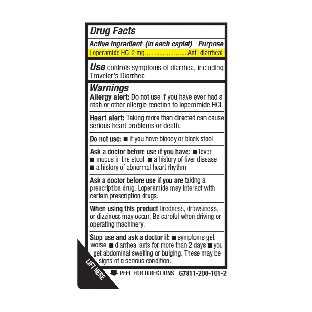 Anti-Diarrheal 2MG 96 Caplets By IBS LABS -Exp-02-2026