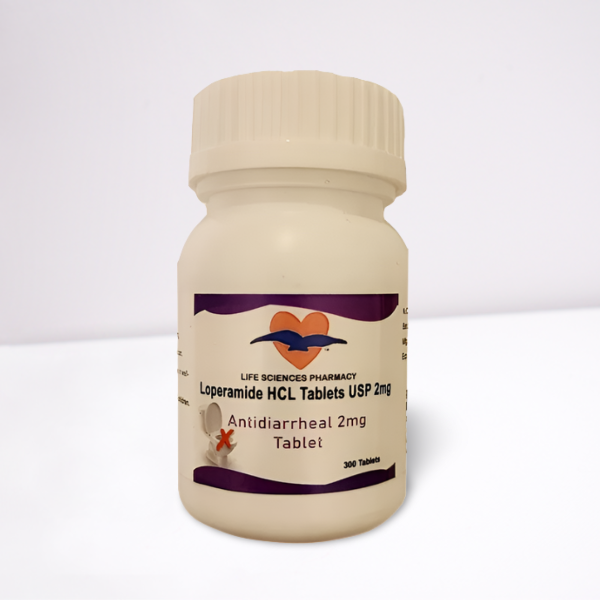 Anti-Diarrheal 2MG 300 Tablets - Made in the USA-EXP:06/2026